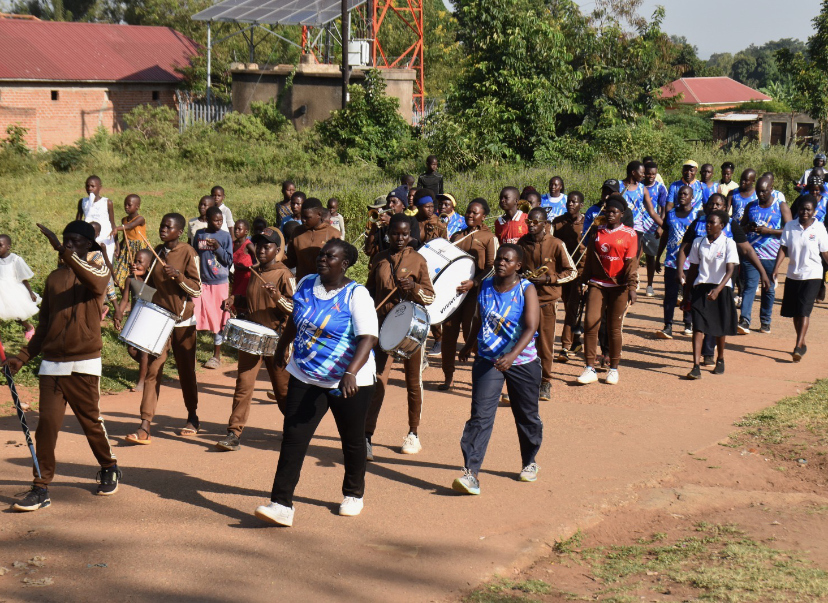 Rotary Club of Ngora members and community participants at the Rotary Cancer Run 2026
