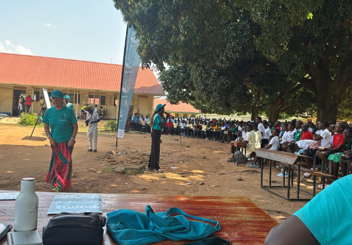 Drug-free campaign at Ngora High School